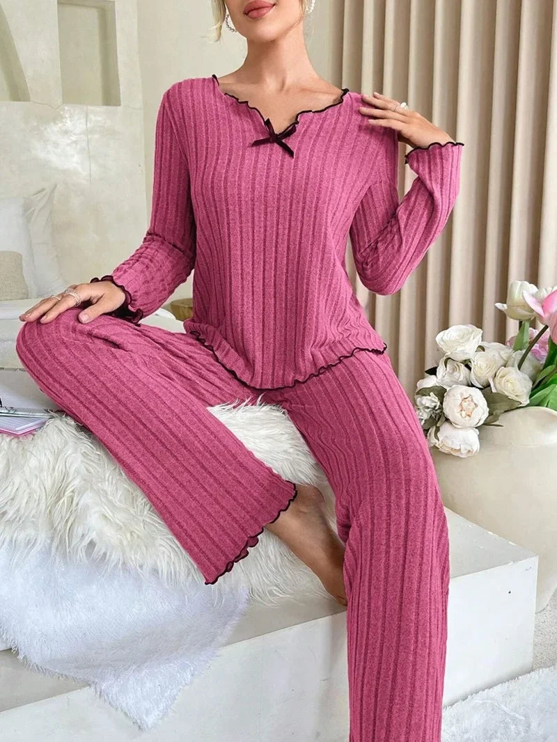 Ribbed Pajamas
